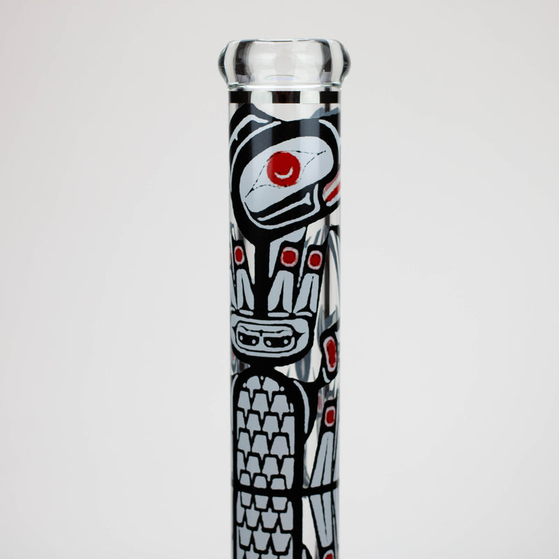 O NG-18 inch 7mm Aboriginal Totem Beaker [YN1098]
