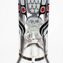 NG-18 inch 7mm Aboriginal Totem Beaker [YN1098] Glass Bong High-End Brands Glass