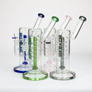 NG-10.5 inch Spiral Perc Bubbler [YN1052] Glass Bong High-End Brands Glass