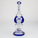 NG- 11 inch Sprocket Perc 4-Arm Recycler [LZ5007] Glass Bong High-End Brands Glass