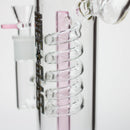 NG-10.5 inch Spiral Perc Bubbler [YN1052] Glass Bong High-End Brands Glass