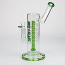 NG-10.5 inch Spiral Perc Bubbler [YN1052] Glass Bong High-End Brands Glass Green