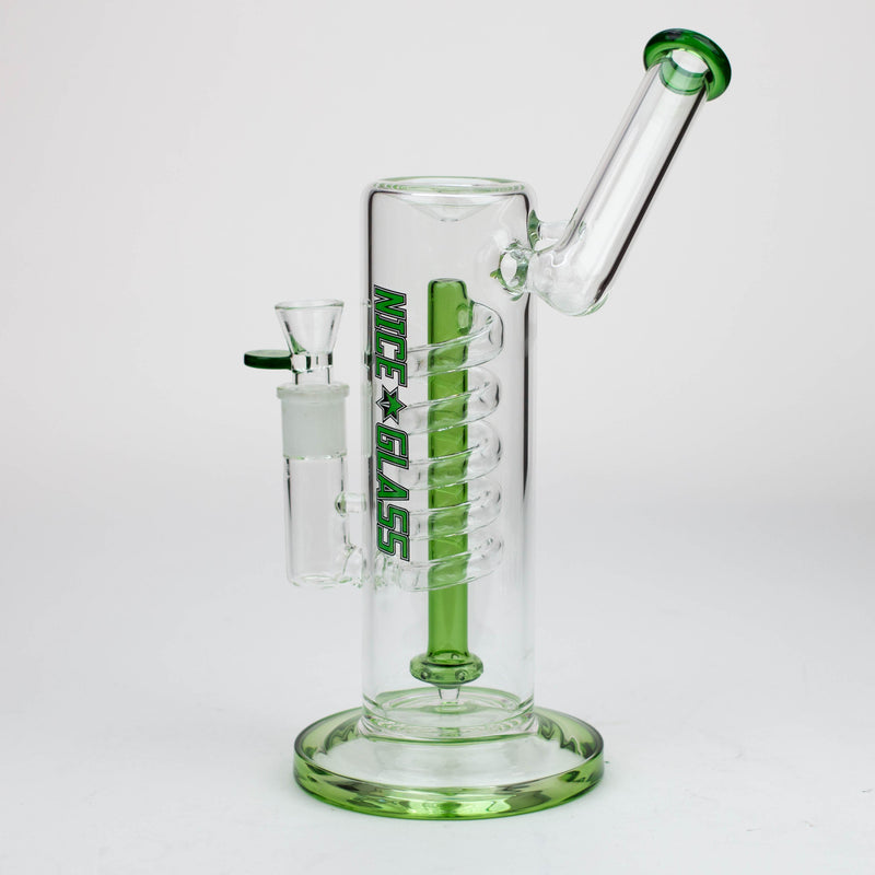 O NG-10.5 inch Spiral Perc Bubbler [YN1052]