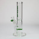 NG-12 inch Honeycomb Perc Straight [G108] Glass Bong High-End Brands Glass Green