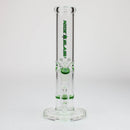 NG-12 inch Honeycomb Perc Straight [G108] Glass Bong High-End Brands Glass