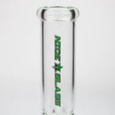 NG-12 inch Honeycomb Perc Straight [G108] Glass Bong High-End Brands Glass