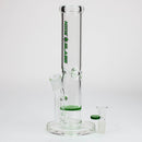 NG-12 inch Honeycomb Perc Straight [G108] Glass Bong High-End Brands Glass