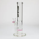 NG-12 inch Honeycomb Perc Straight [G108] Glass Bong High-End Brands Glass Pink