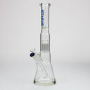NG-16 inch 8-Arm Tree Perc Bell Beaker [S382] Glass Bong High-End Brands Glass Blue