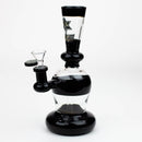 NG- 9 inch Flared Neck Rig [TX0005] Glass Rig High-End Brands Glass Black