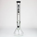 NG-18 inch Tall Flat Mouth Elbow Beaker [S303A] Glass Bong High-End Brands Glass