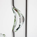 NG-18 inch Tall Flat Mouth Elbow Beaker [S303A] Glass Bong High-End Brands Glass