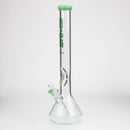 NG-18 inch Tall Flat Mouth Elbow Beaker [S303A] Glass Bong High-End Brands Glass Mint