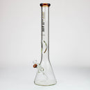 NG-18 inch Tall Flat Mouth Elbow Beaker [S303A] Glass Bong High-End Brands Glass Yellow