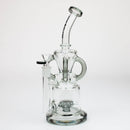 NG- 11 inch Sprocket Perc 4-Arm Recycler [LZ5007] Glass Bong High-End Brands Glass Black