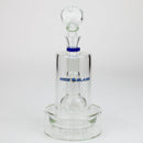 NG-8 inch 11-Arm Round Base Bubbler [YN1144] Glass Bong High-End Brands Glass