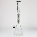 NG-19 inch Double 6-Arm Tree Beaker [S381] Glass Bong High-End Brands Glass Black