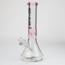 NG-13 inch 7mm Flat Base Beaker [L734] Glass Bong High-End Brands Glass Pink