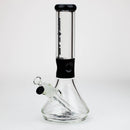 NG-13 inch 7mm Flat Base Beaker [L734] Glass Bong High-End Brands Glass Black