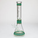 Blueberry-12 inch Texture Plated Beaker [ST013] Glass Bong High-End Brands Glass Green