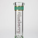 Blueberry-12 inch Texture Plated Beaker [ST013] Glass Bong High-End Brands Glass