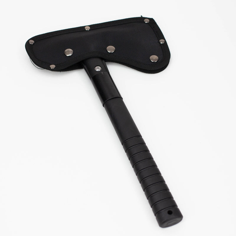 O Defender Xtreme 12" All Black Stone Pick & Blade Head Axe [13464]
