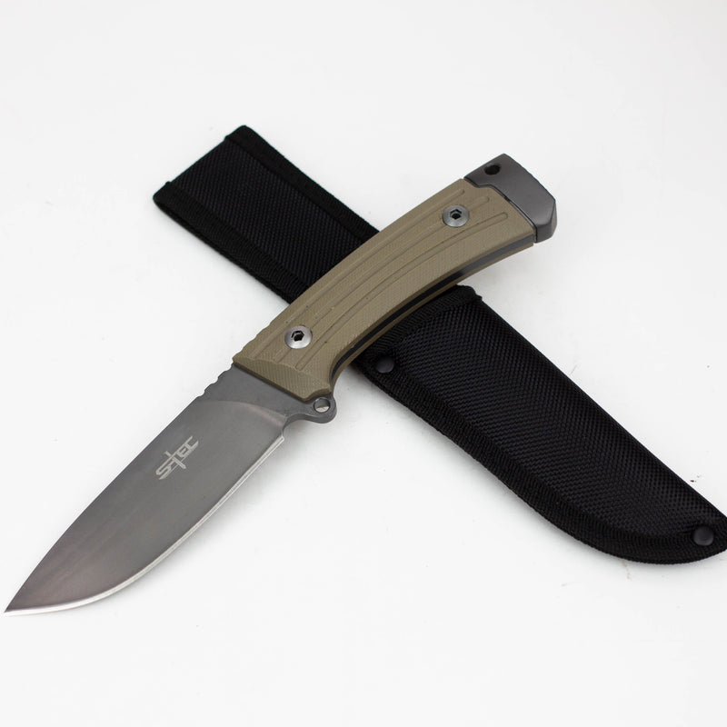 O 10" Full Tang Fixed Blade Hunting Knives [T228629]