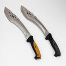 18.5" Full Tang Tactical Kukri W/leather Sheath [T22027] Sword · Machete · Axe Canadian Distributor