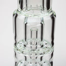 preemo - 19 inch Dome Over Double Disc Perc [P016] Glass Bong preemo