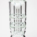 preemo - 19 inch Dome Over Double Disc Perc [P016] Glass Bong preemo