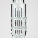 preemo - 19 inch Dome Over Double Disc Perc [P016] Glass Bong preemo