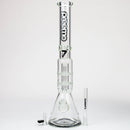 preemo - 19 inch Dome Over Double Disc Perc [P016] Glass Bong preemo