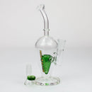 NG-8 inch Cone Perc Reverse Triangle Bubbler [N8007] Glass Bong High-End Brands Glass