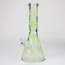 NG-13 inch 7mm Glow-In-The-Dark Leaves [ST011] Glass Bong High-End Brands Glass