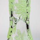 NG-13 inch 7mm Glow-In-The-Dark Leaves [ST011] Glass Bong High-End Brands Glass