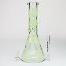 NG-13 inch 7mm Glow-In-The-Dark Leaves [ST011] Glass Bong High-End Brands Glass