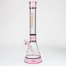preemo - 18 inch Colored Base Beaker [P017] Glass Bong preemo PINK