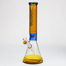 preemo - 15.5 inch Contrast Pinch Beaker [P024] Glass Bong preemo GOLD