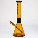 preemo - 15.5 inch Black Pinch Full Color Beaker [P025] Glass Bong preemo
