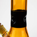 preemo - 15.5 inch Black Pinch Full Color Beaker [P025] Glass Bong preemo