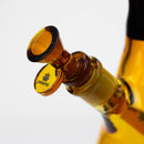 preemo - 15.5 inch Black Pinch Full Color Beaker [P025] Glass Bong preemo