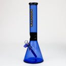 preemo - 15.5 inch Black Pinch Full Color Beaker [P025] Glass Bong preemo VIOLET