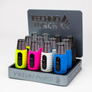 Techno Torch – Grip Dot Torch Neon - Assorted Colors [19003-NE] - Display of 12 Torch Canadian Distributor