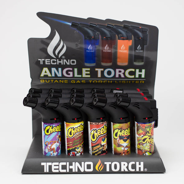 O Techno Lighter single flame Torch box of 15 [00139]