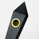 Acid Secs - Plain Natural Obsidian Smoking Pipe Quartz · Stone Pipe Acid Secs Productions Inc.