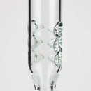 21" H2O Double ring glass water bong [H2O-24] Glass Bong Canadian Distributor
