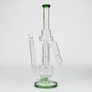 17" H2O Three Honeycomb silnders glass water recycle bong [H2O-25] Glass Bong Canadian Distributor