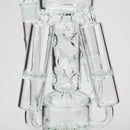 17" H2O Three Honeycomb silnders glass water recycle bong [H2O-25] Glass Bong Canadian Distributor