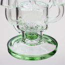 17" H2O Three Honeycomb silnders glass water recycle bong [H2O-25] Glass Bong Canadian Distributor