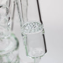 17" H2O Three Honeycomb silnders glass water recycle bong [H2O-25] Glass Bong Canadian Distributor